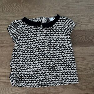 H&M Cropped Shirt